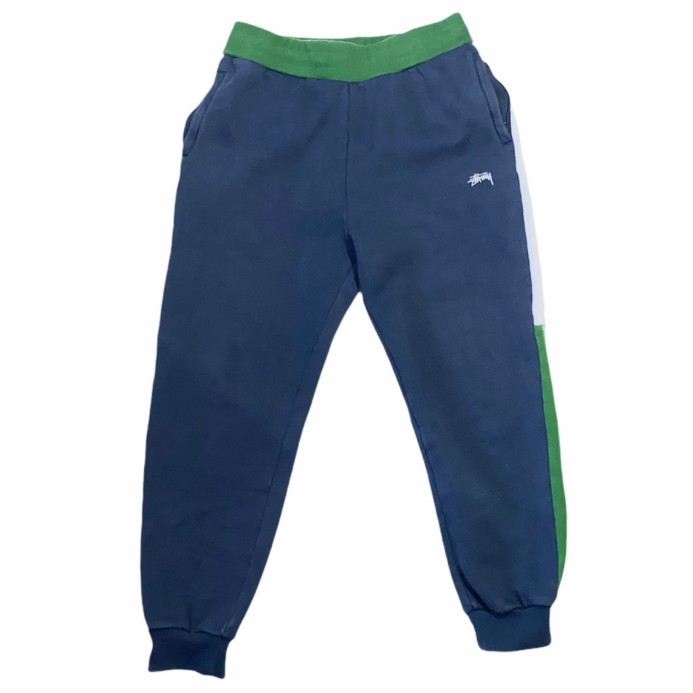 Stussy 3-Tone Embroidered Logo Sweatpants